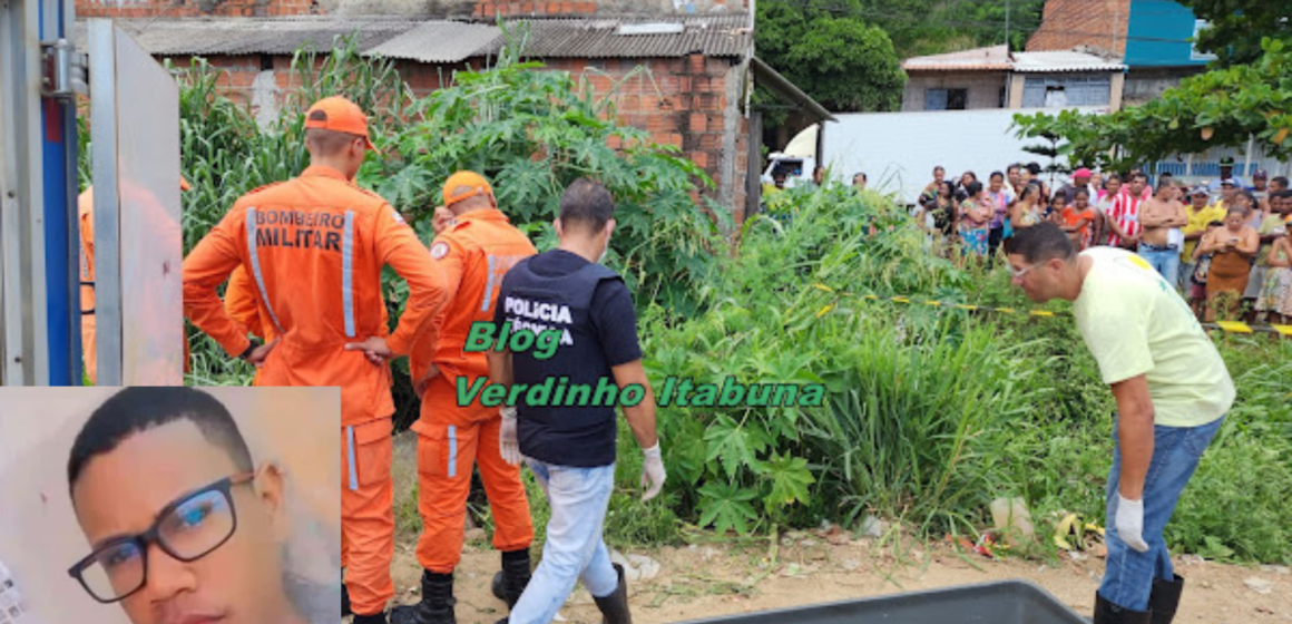 Estudante de 22 anos é encontrado morto após três dias desaparecido em Itabuna
