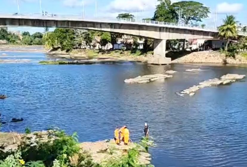 Corpo é encontrado boiando no Rio Cachoeira