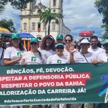 Defensores Públicos da Bahia paralisam atividades nesta segunda-feira