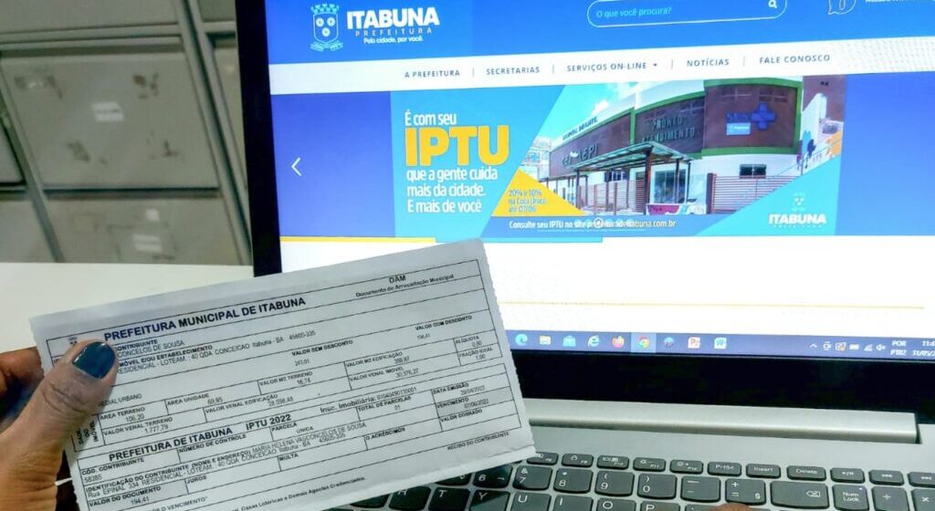 Prazo de pagamento do IPTU com desconto de 20% termina na terça-feira(31)