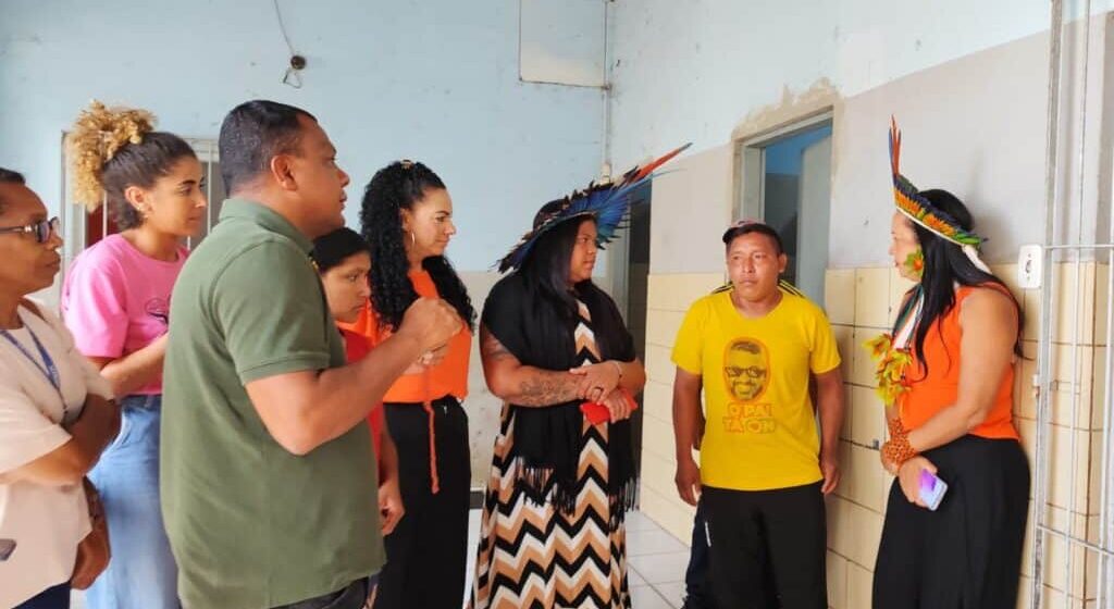 Prefeitura recebe comitiva do Governo do Estado em visita aos imigrantes venezuelanos em Itabuna