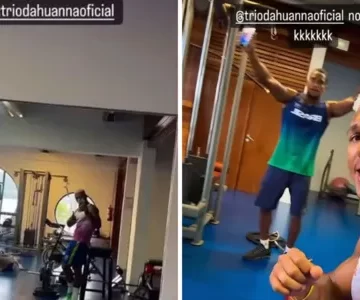 Isaquias Queiroz mostra gingado ao som de Trio da Huanna em treino para Olimpíadas