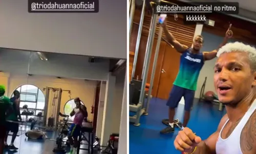 Isaquias Queiroz mostra gingado ao som de Trio da Huanna em treino para Olimpíadas