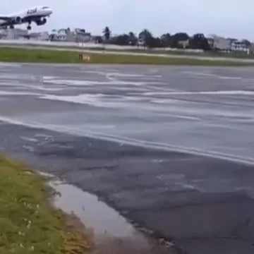 Quatro aviões enfrentaram problemas devido às más condições meteorológicas no aeroporto de Ilhéus