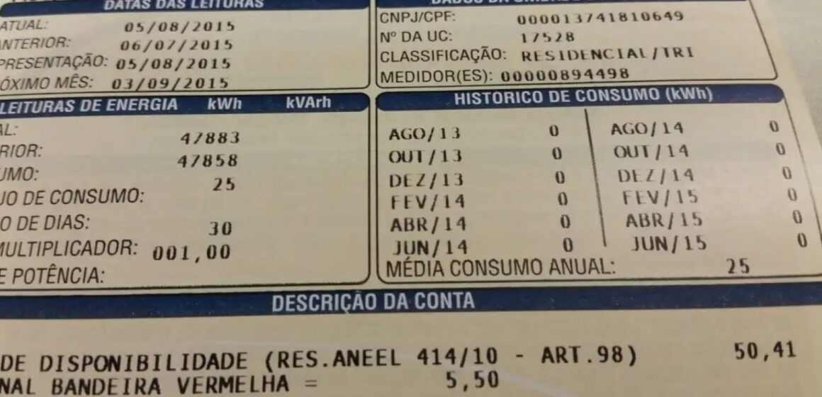 Aneel aciona bandeira vermelha 2 e conta de luz ficará mais cara em setembro