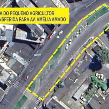 Feira do Pequeno Produtor de Itabuna será transferida para a Avenida Amélia Amad