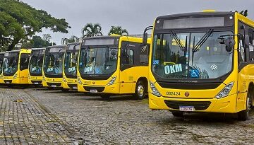 Atlântico transporte incorpora mais 13 novos ônibus ao sistema de transporte público de Itabuna