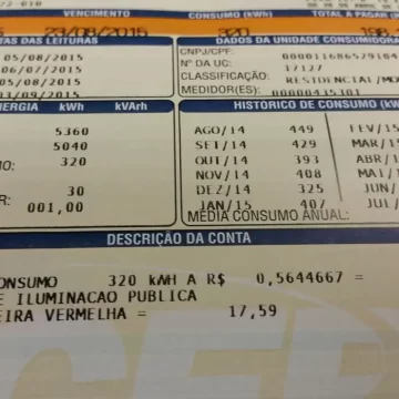 Conta de energia não terá cobrança extra em dezembro